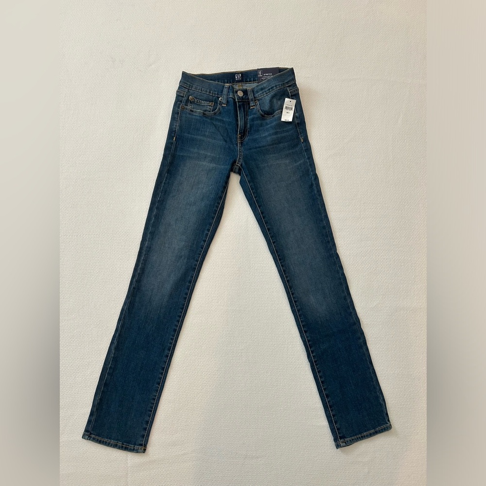 GAP Dark Blue Wash, Women’s Classic Straight Jeans 26R